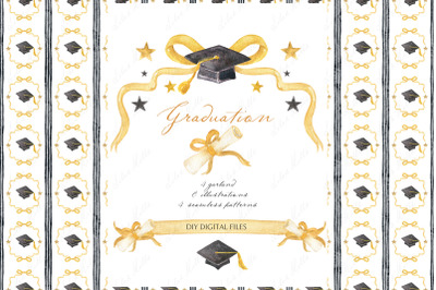 GraduationParty DIY Digital Clipart.