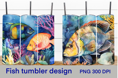 Fish tumbler | Fish tumbler wrap
