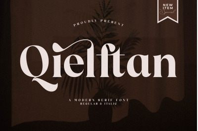 Qielftan Typeface