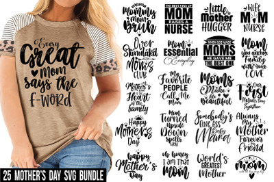 25 Mother&#039;s Day Svg Bundle, Mother&#039;s day