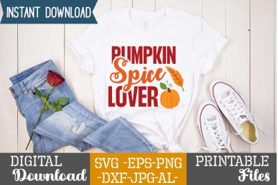 Pumpkin Spice Lover SVG Cut File