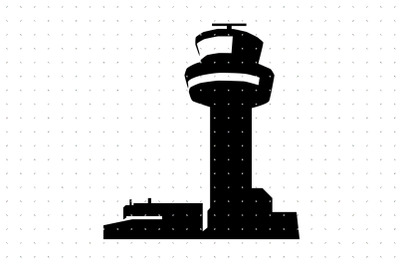 Air traffic control tower SVG, airport tower PNG