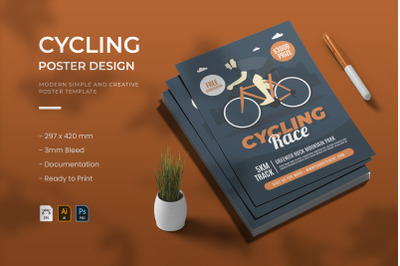 Cycling - Poster