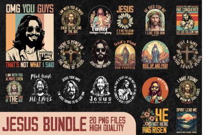 Jesus designs Sublimation Bundle