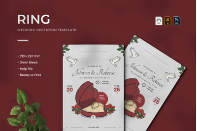 Ring - Wedding Invitation