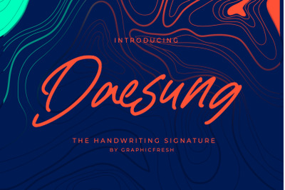 Daesung - The Handwriting Signature