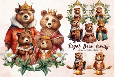 Royal Bear Family Sublimation