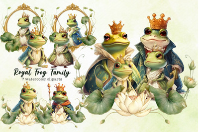 Royal Frog Family Sublimation