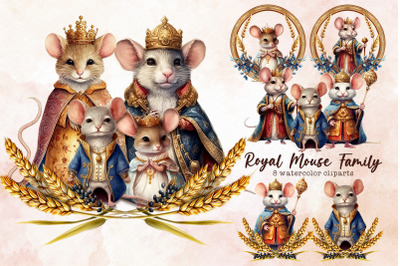 Royal Mouse Family Sublimation