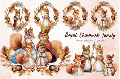 Royal Chipmunk Family Bundle