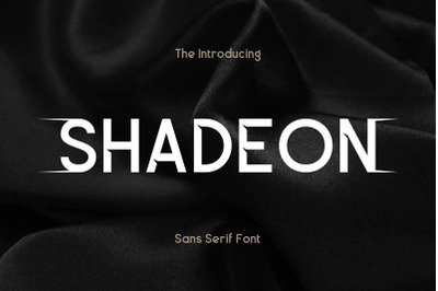 Shadeon Typeface