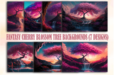 Fantasy Cherry Blossom Tree Backgrounds