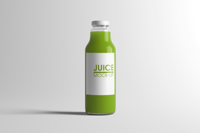 Juice Bottle Mock-Up