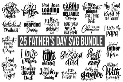 Father&amp;#039;s Day SVG Bundle