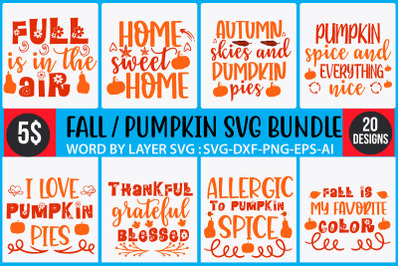 Fall SVG Bundle,Fall svg bundle,SVGs,quotes-and-sayings,food-drink,pri