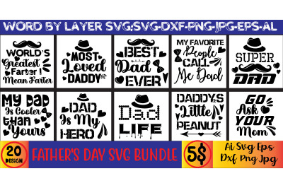 Father&#039;s Day SVG Bundle, father&#039;s day, father&#039;s day 2023, happy father