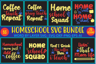 Homeschool SVG Bundle&2C;Homeschool Bundle&2C; Homeschool SVG Bundle&2C; Quaran