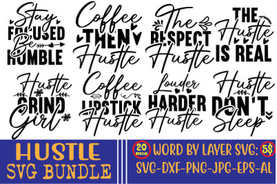 Hustle SVG Bundle&2C;hustle t shirt design&2C; t shirt&2C; shirt&2C; t shirt desig