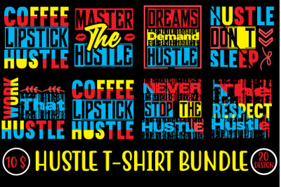 Hustle T-shirt Bundle,hustle t shirt design, t shirt, shirt, t shirt d