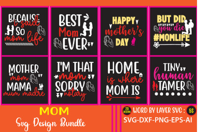 Mom SVG Bundle&2C;Motherhood&2C; Mom Dinosaur svg&2C; Mom SVG&2C; Mom Life SVG&2C; Mo