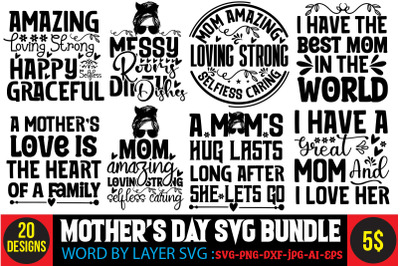 Mother&amp;&23;039;s Day SVG Bundle&2C;Motherhood&2C; Mom Dinosaur svg&2C; Mom SVG&2C; Mom Lif