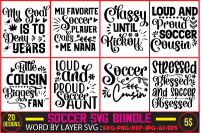 Soccer SVG Bundle,Soccer Tier Tray SVG Bundle, Tiered Tray Decor, Socc