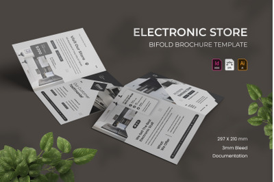 Electronic Store - Bifold Brochure