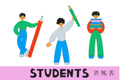 Students Education Clipart