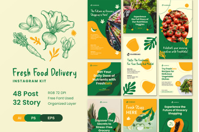 Fresh Food Instagram Kit