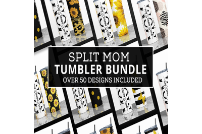 20 OZ Sunflowers Mama, Sublimation Tumbler Design, Straight Sublimatio