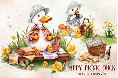 Happy Picnic Duck Sublimation Set