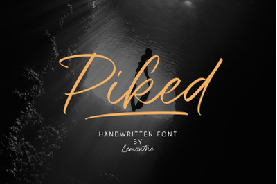 Piked - Handwritten Font