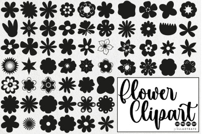 Flower SVG Cut Files | Flower Clipart | Flower PNG