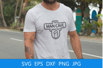 The Man Cave SVG File
