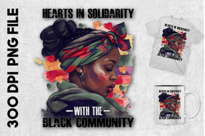 Hearts In Solidarity The Black Community