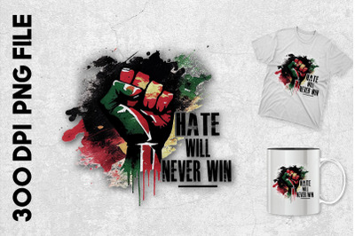 Hate Will Never Win