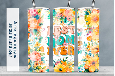 Mama tumbler sublimation png Mothers day skinny tumbler wrap