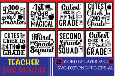 Teacher SVG Bundle&2C;teacher svg&2C;back to &2C;school svg back to school