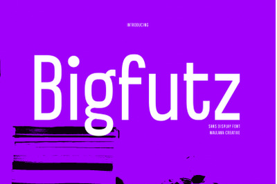 Bigfutz Sans Display Font