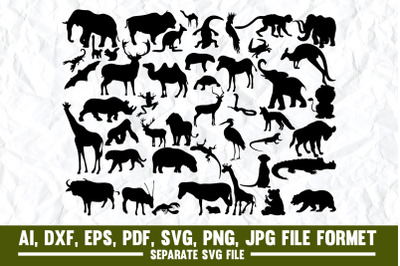Wild Animals, Africa, Animal, Animal Fin, Clip Art, Colors, Deer, Elep
