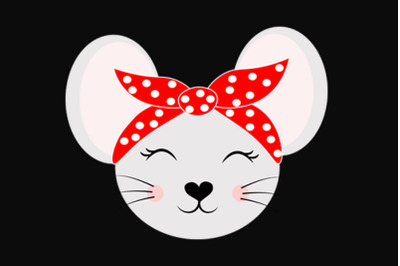 Mouse svg, cute mouse svg file, mouse clipart, Mouse nursery animal fa