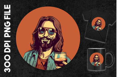 Jesus Christ Crisp Neo-pop Illustrations