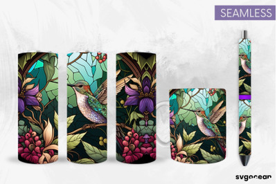 Hummingbird Tumbler Sublimation | Pen And Mug Wrap