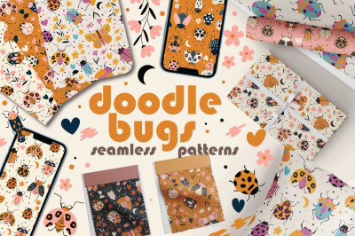 Doodle bugs - 24 patterns