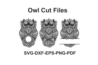 Owl SVG Design For Laser Cutting, Cricut and Silhouette