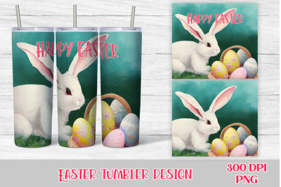 Easter tumbler wrap | Easter bunny tumbler