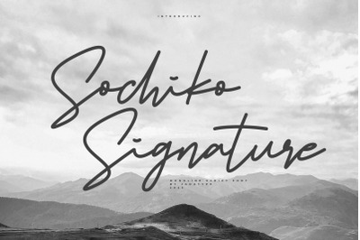 Sochiko Signature