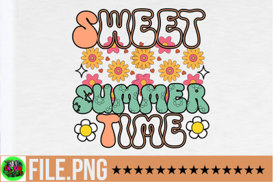 Sweet Summer Time PNG Sublimation&2C;Retro Spring PNG Bundle&2C; Spring Vibe