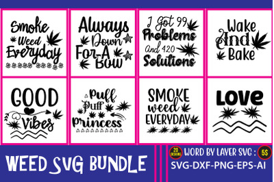 Weed SVG Bundle&2C;Cannabis SVG Bundle&2C; Weed SVG Bundle&2C; Weed SVG SVG Des