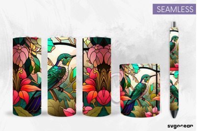 Hummingbird Tumbler Sublimation | Pen And Mug Wrap